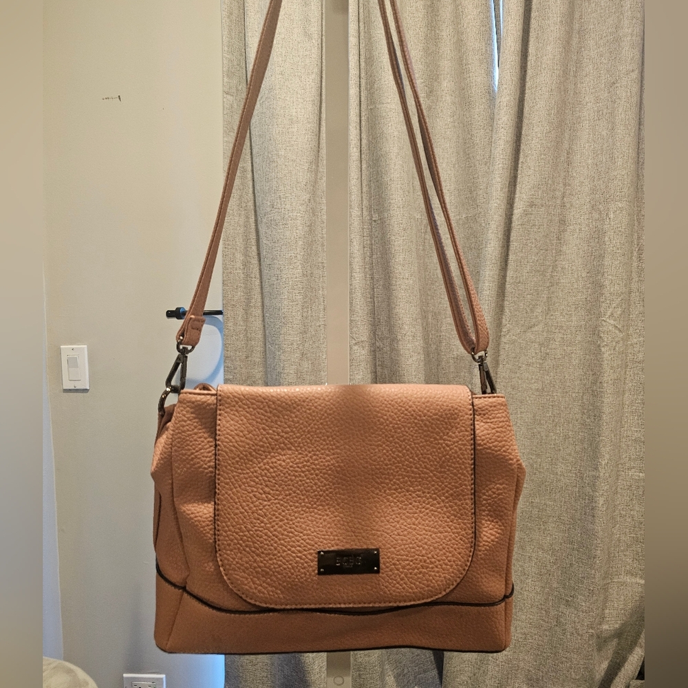 Elegant Blush Pink BCBG Shoulder Bag